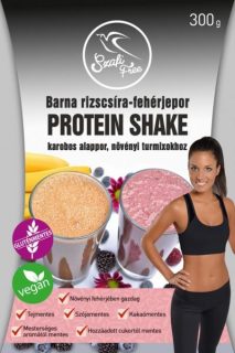 Szafi free barna rizscsíra-fehérjepor protein SHAKE karobos 300g