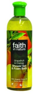 Faith in Nature Grapefruit és Narancs tusfürdő 400ml