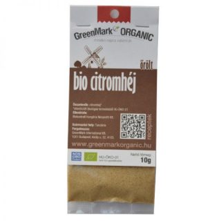 Citromhéj őrölt bio fűszer 10g - Greenmark