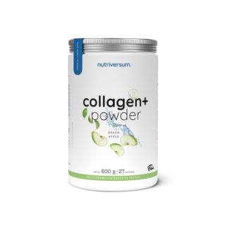 Nutriversum  Collagen+ POWDER ZÖLDALMA ÍZŰ kollagén italpor 600g