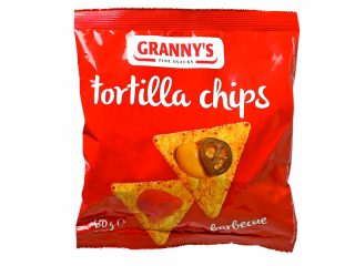 GRANNY'S  BARBECUE ÍZŰ gluténmentes tortilla chips 60 g