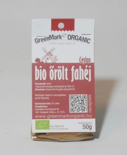 Greenmark  bio ceyloni fahéj őrölt Nagy kiszerelés 50g