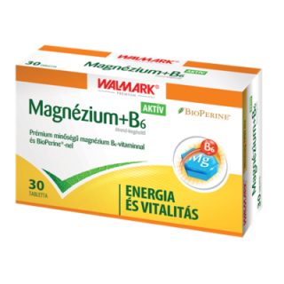 Walmark magnézium +b6 vitamin aktív 30db