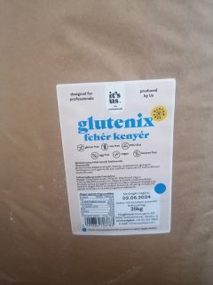 Glutenix kenyérvarázs PKU fehérkenyér liszt sütőkeverék 25kg (OÉTI:1357/2006)