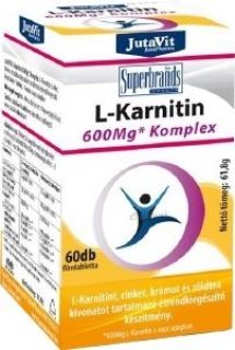 Jutavit l-karnitin 600 mg kapszula 30 db