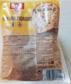 Schar Pan Multigrano gluténmentes kenyér 250g