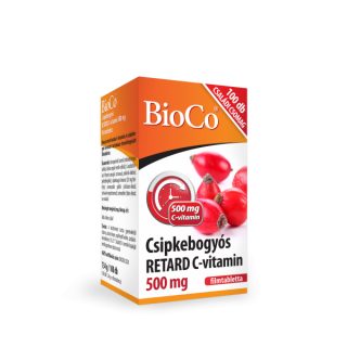Bioco csipkebogyó retard c-vitamin 500mg 100db