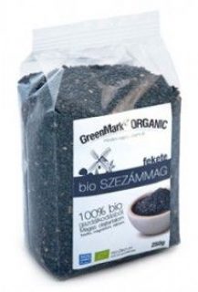 Greenmark bio szezámmag fekete 250g