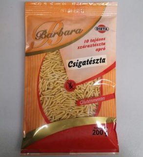 Barbara CSIGA gluténmentes tészta levestészta 200g