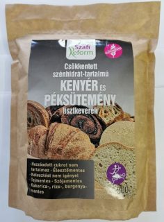 Szafi reform gluténmentes szénhidrátcsökkentett kenyér és péksütemény lisztkeverék 500g