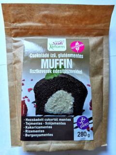 Szafi reform fitt étcsokoládé ízű muffinpor 280g