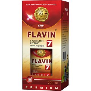 Flavin 7 h prémium gyümölcslé ital 200ml