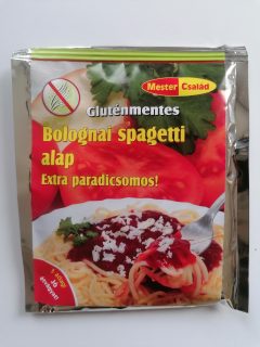 Mester Család gluténmentes bolognai spagetti alap 50g (OÉTI:1070/2006)