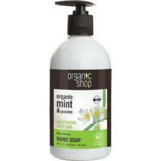 Organic shop bio menta jázmin hidratáló folyékony szappan 500ml