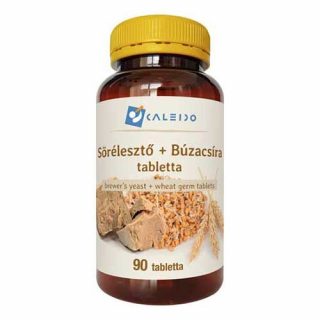 Caleido SÖRÉLESZTŐ + BÚZACSÍRA tabletta 90 db 650 mg-os tabletta