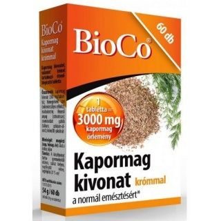 Bioco kapormag tabletta krómmal 60db
