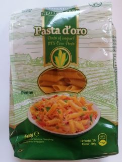 Pasta D'oro PENNE gluténmentes tészta 500g (OÉTI:6895/2010)