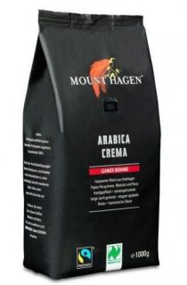 MOUNT HAGEN bio szemes pörkölt kávé 1000g