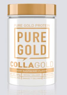Pure Gold CollaGold MÁLNA ízű kollagén por 300g