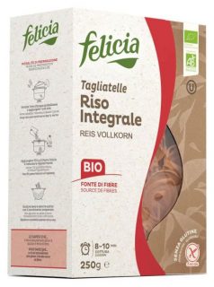 Felicia Bio BARNA RIZS TAGLIATELLE gluténmentes rizstészta 250g