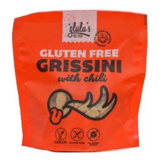 GLULU FREEFROM gluténmentes és cukormentes CHILIS GRISSINI 100g