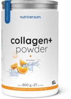 Nutriversum  Collagen+ POWDER NARANCS ÍZŰ kollagén por 600g
