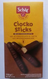 Schar Ciocko sticks gluténmentes csokis keksz 150g