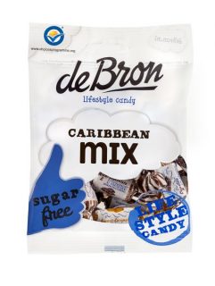 DeBron cukor- és gluténmentes KARIBI-MIX karamella válogatás 90g