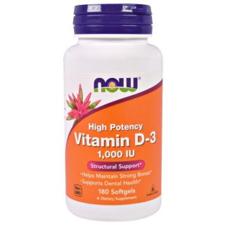 Now d3 vitamin kapszula 1000iu 180db