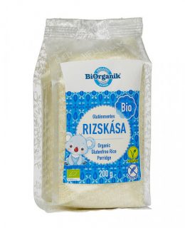 Biorganik BIO gluténmentes rizskása 200g