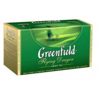 Greenfield flying dragon zöld tea 50g