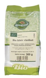 Biopont bio gluténmentes FEHÉR RIZSLISZT 300g
