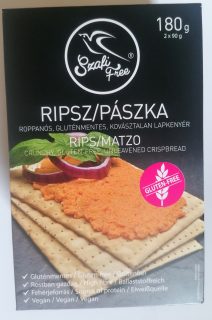 Szafi free gluténmentes RIPSZ/PÁSZKA 180g