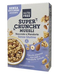 Nutri Free Super Cruncy gluténmentes müzli - MOGYORÓ ÉS MANDULA 300g