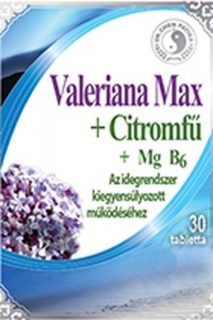 Dr. Chen valeriana max + citromfű tabletta 30db