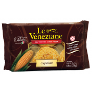 Le Veneziane capellini CÉRNAMETÉLT gluténmentes tészta levestészta 250g