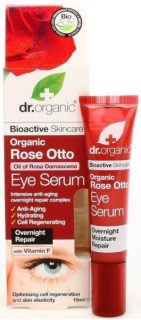 Dr. Organic bio rózsa szemkörnyék ápoló szérum 15ml