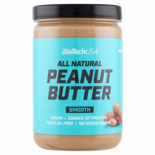 Biotech peanut butter gluténmentes földimogyoróvaj SMOOTH 400g